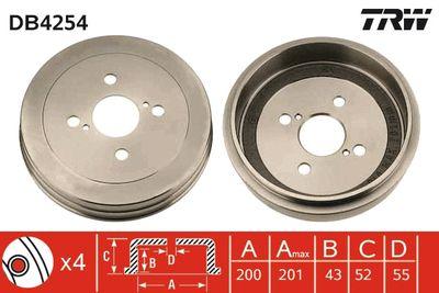 Bromstrummor - Bromstrumma TRW DB4254