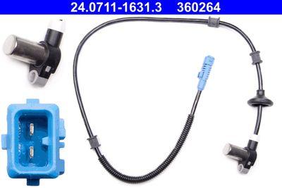 ABS-sensor - ABS-givare ATE 24.0711-1631.3