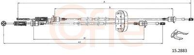 Kabel, manuell växellåda - Vajer, manuell transmission COFLE 92.15.2883