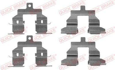 Bromssystem tillbehör - Tillbehörssats, skivbromsbelägg QUICK BRAKE 109-1737