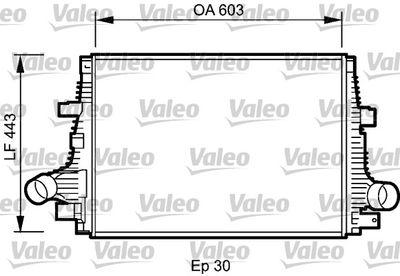 Intercooler - Laddluftkylare VALEO 818794