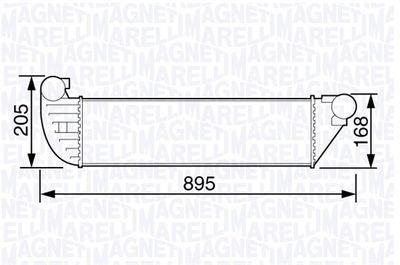 Intercooler - Laddluftkylare MAGNETI MARELLI 351319203580