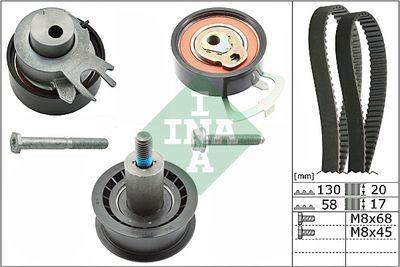 Kamremssats - Tand/styrremssats INA 530 0538 10