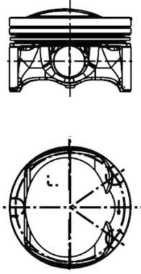 Kolv - Kolv KOLBENSCHMIDT 41197600