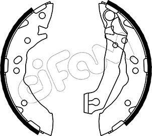 Bromsbackar - Bromsbackar, sats CIFAM 153-169