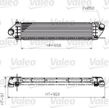 Intercooler - Laddluftkylare VALEO 818246