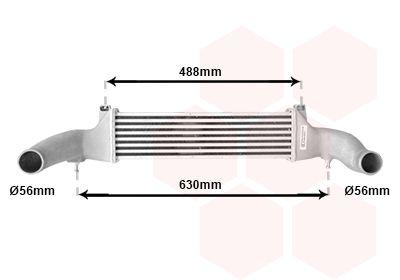 Intercooler - Laddluftkylare VAN WEZEL 30004295