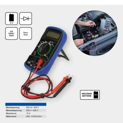 Multimetrar - Multimeter KS TOOLS BT122900