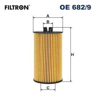 Oljefilter - Oljefilter FILTRON OE 682/9