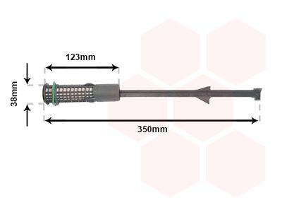 Torkfilter - Torkare,m klimatanläggning VAN WEZEL 4000D264