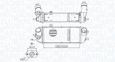 Intercooler - Laddluftkylare MAGNETI MARELLI 351319205700