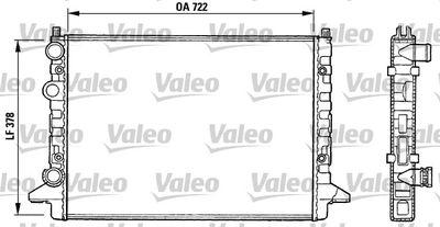 Kylare - Kylare, motorkylning VALEO 731008