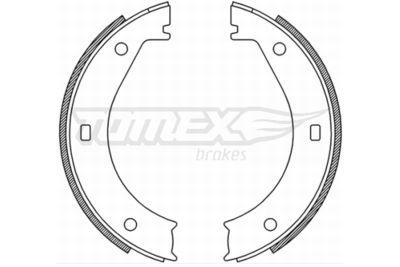 Bromsbackar - Bromsbackar, sats TOMEX BRAKES TX 21-25