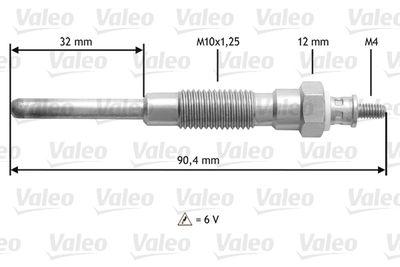 Glödstift - Glödstift VALEO 345158