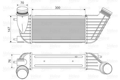 Intercooler - Laddluftkylare VALEO 818651