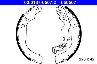 Bromsbackar - Bromsbackar, sats ATE 03.0137-0507.2