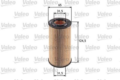 Oljefilter - Oljefilter VALEO 586541