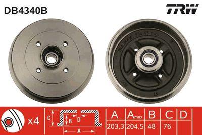 Bromstrummor - Bromstrumma TRW DB4340B