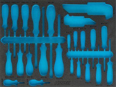 Verktygslådor - Skuminlägg, sortimentlåda HAZET 163-373L