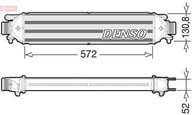 Intercooler - Laddluftkylare DENSO DIT09103