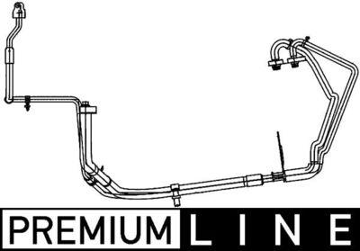 Klimatanläggningsrör - Varibelttrycksledning, klimatanläggning MAHLE AP 109 000P