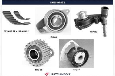 Vattenpump + kamremssats - Vattenpump + kuggremssats HUTCHINSON KH 65WP132