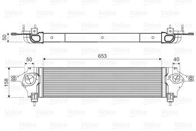 Intercooler - Laddluftkylare VALEO 818589