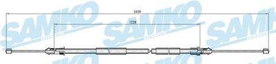 Parkeringsbromskablar - Vajer, parkeringsbroms SAMKO C0739B