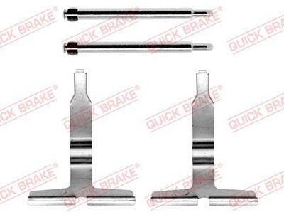 Bromssystem tillbehör - Tillbehörssats, skivbromsbelägg QUICK BRAKE 109-1217