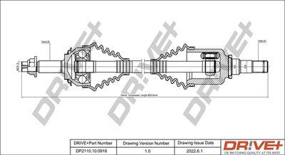 Drivaxel - Drivaxel DR!VE+ DP2110.10.0918