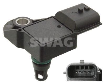 Laddtryckssensor - Sensor, laddtryck SWAG 60 10 3981