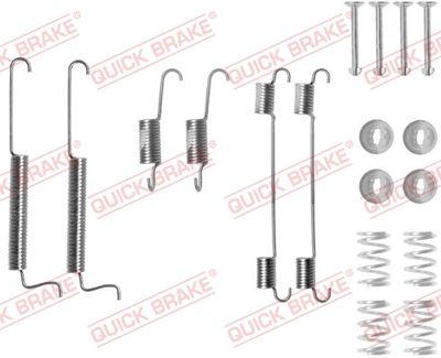 Bromstrummedelar - Tillbehörssats, bromsbackar QUICK BRAKE 105-0795