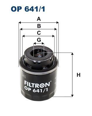 Oljefilter - Oljefilter FILTRON OP 641/1