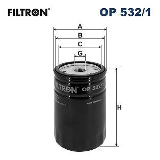 Oljefilter - Oljefilter FILTRON OP 532/1