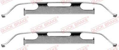 Bromssystem tillbehör - Tillbehörssats, skivbromsbelägg QUICK BRAKE 109-1223