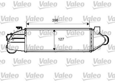 Intercooler - Laddluftkylare VALEO 817891