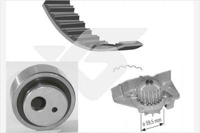 Vattenpump + kamremssats - Vattenpump + kuggremssats HUTCHINSON KH 25WP11