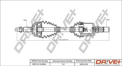 Drivaxel - Drivaxel DR!VE+ DP2110.10.0834