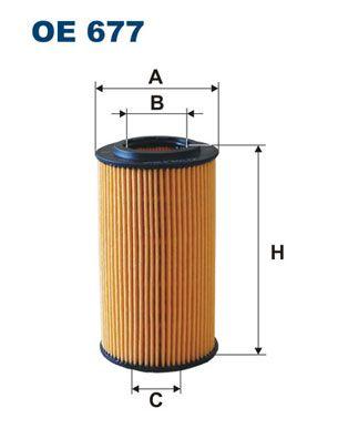 Oljefilter - Oljefilter FILTRON OE 677