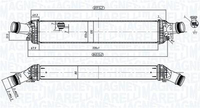 Intercooler - Laddluftkylare MAGNETI MARELLI 351319204430