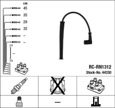 Tändkabel - Tändkabelsats NGK 44330