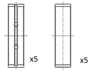 Vevaxellager - Vevlager FAI AUTOPARTS BM1027-STD