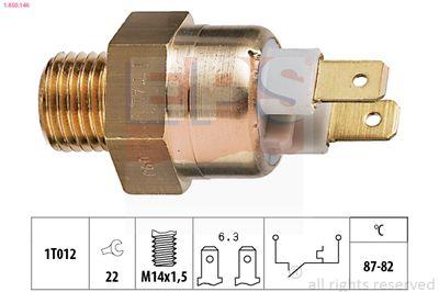 Temperaturfläkt, kylarradiatorfläkt - Termokontakt, kylarfläkt EPS 1.850.146