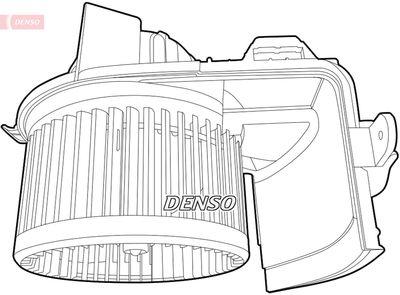 Fläktmotor - Kupéfläkt DENSO DEA23004