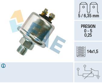 Oljepressomkopplare - Sensor, oljetryck FAE 14870