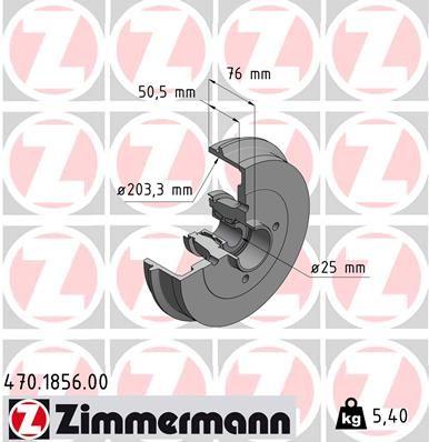 Bromstrummor - Bromstrumma ZIMMERMANN 470.1856.00