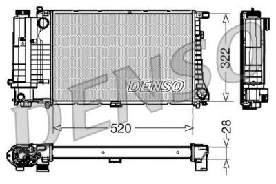 Kylare - Kylare, motorkylning DENSO DRM05045