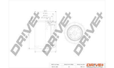 Oljefilter - Oljefilter DR!VE+ DP1110.11.0262