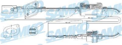 Kopplingsvajer - Vajer, koppling SAMKO C0070C