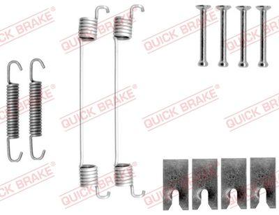 Bromstrummedelar - Tillbehörssats, bromsbackar QUICK BRAKE 105-0827